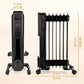 1500W Electric Radiator Heater - 3 Heat Settings & Safety