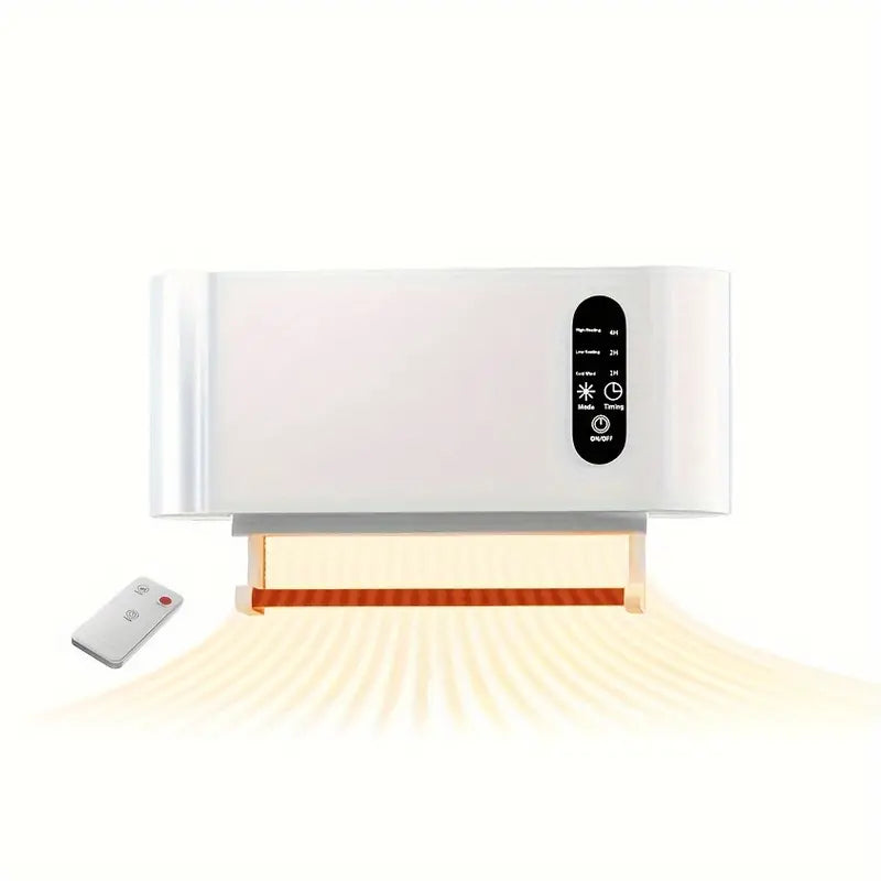 Onebei 1500W Wall Heater - Silent Fanless, Easy Install, Safety Sensor