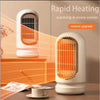 Portable Electric Space Heater - Thermostat & Fast Heating for Indoor Use