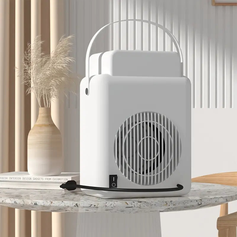 2-in-1 1200W Portable Heater Fan - Instant Heating & Air Purification