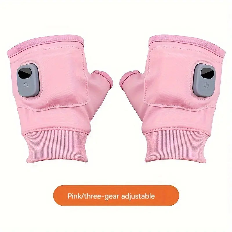 USB Rechargeable Heated Gloves – Touchscreen, Smart Temperature Control