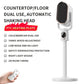 180W Portable Electric Heater - Remote Controlled for Indoor & Outdoor