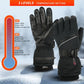 Rechargeable Heated Gloves for Winter – Unisex Leather