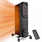 1500W Electric Radiator Heater - 3 Heat Settings & Safety