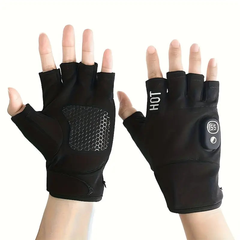 Rechargeable Heated Gloves – Touchscreen, Washable, 3 Temperature Settings