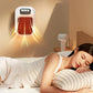 600W Wall Mounted Electric Heater - Remote & Adjustable Thermostat