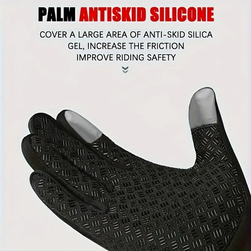 USB Heated Gloves – Touchscreen, Double-Sided Heating