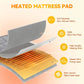 Electric Heated Mattress Pad - Coral Fleece, 10 Heat Settings, Dual Control