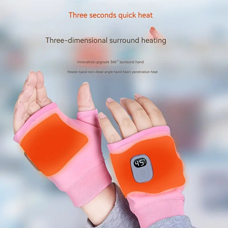 USB Rechargeable Heated Gloves – Touchscreen, Smart Temperature Control