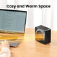 500W Mini Ceramic Desk Heater - Tip-Over & Overheat Protection