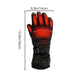 Replaceable Battery Heated Gloves – Touchscreen, Outdoor Ready