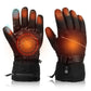 Rechargeable Heated Gloves – Touchscreen Winter Hand Warmers