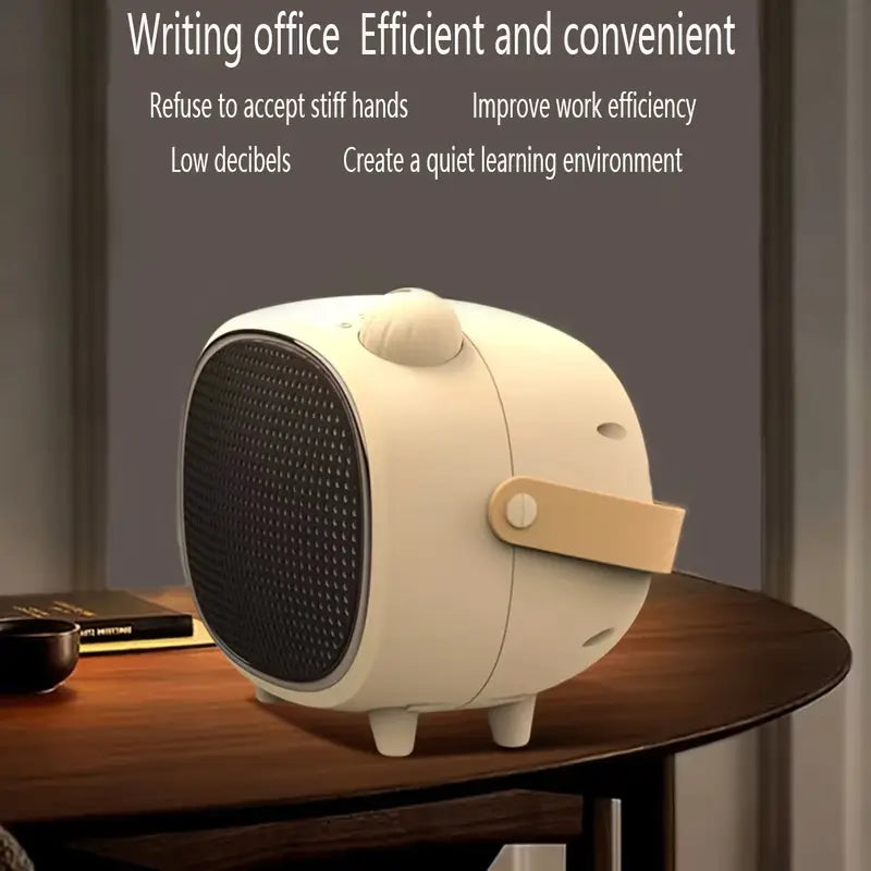 Ergonomic Mini Air Heater - 900W, Energy-Saving & Quiet Operation