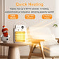 2-in-1 1200W Portable Heater Fan - Instant Heating & Air Purification